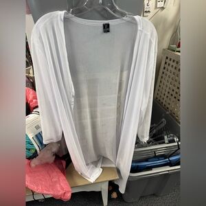 Totatuit mesh sheer cardigan XL // 112815